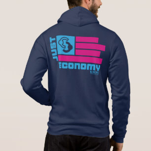 Camiseta Apenas capuz da frente da economia