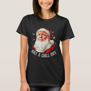 Camiseta Apenas Caras De Natal Engraçados Papais noeis Trum