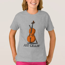 Camiseta Apenas Cellin Cellist Performance Music Cello