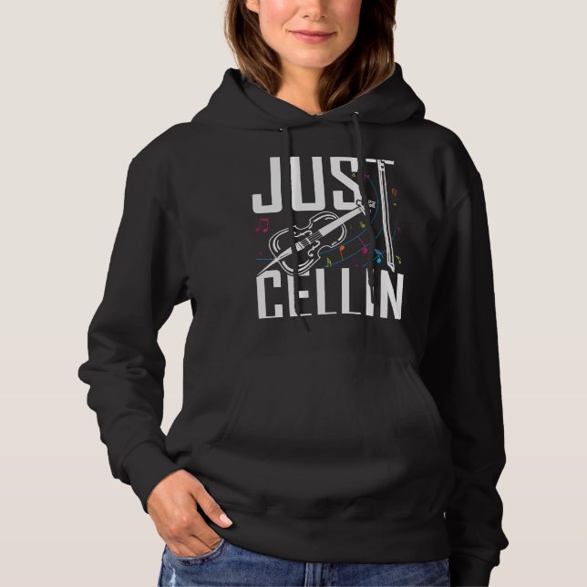 Camiseta Apenas Cellin Cello Cello Para Músicos (Frente)