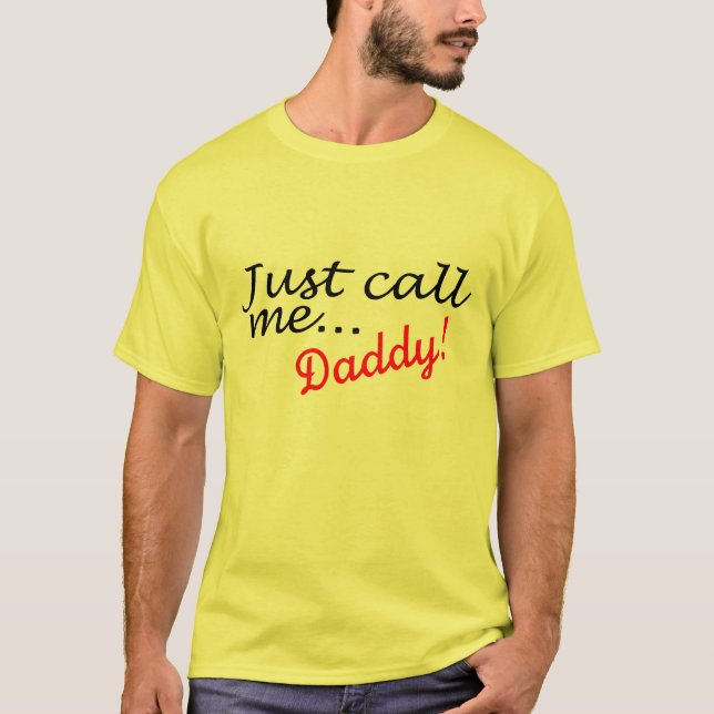 Camiseta Apenas chame-me pai (Frente)