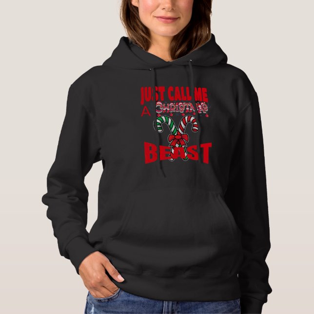 Camiseta Apenas Chame Um Monstro De Natal Com Velas Cruzada (Frente)