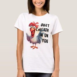 Camiseta Apenas chicken em você