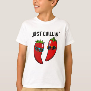Camiseta Apenas Chillin Funny Chilli Pun