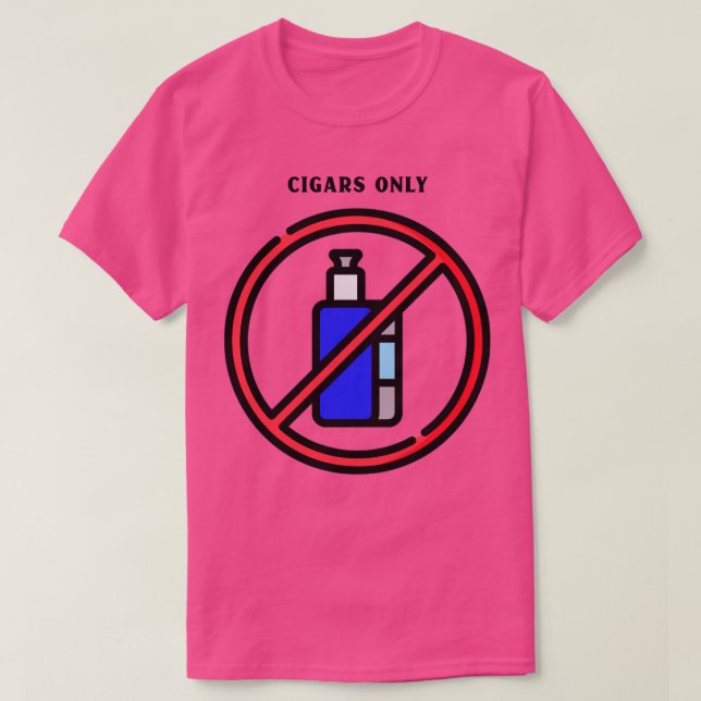 Camiseta Apenas cigarros (Frente do Design)