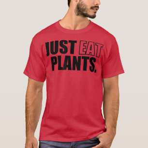 Camiseta Apenas Coma Plantas, Vegan Vegetarian Pesc