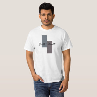 Camiseta Apenas comece a citação inspiradora
