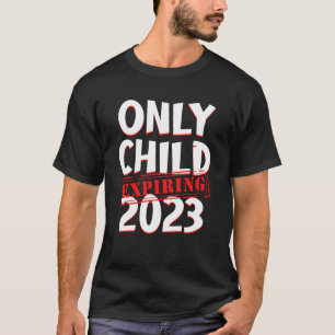 Camiseta Apenas Criança Expirando 2023 Anúncio De Gravidez 