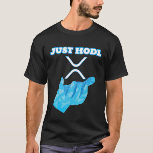 Camiseta Apenas Criptomoeda De Criptomoeda Xrp Ripple Hodl