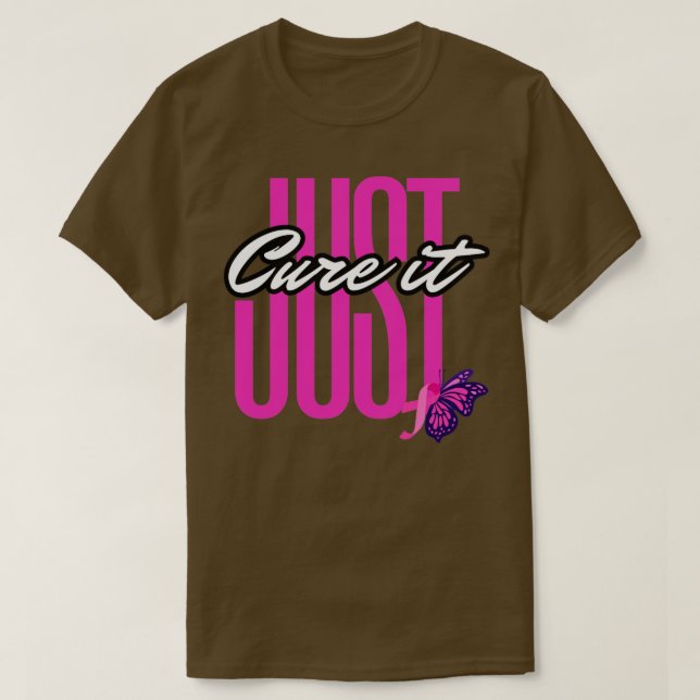 Camiseta apenas cure (Frente do Design)