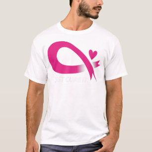 Camiseta Apenas Curta-A A Cor Rosa Do Cancer Da Mama Sensib