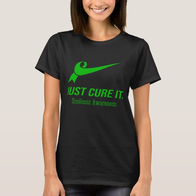 Camiseta Apenas Curta A Consciência Da Escoliose (Frente)