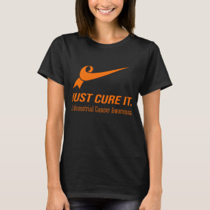 Camiseta Apenas Curta A Consciência Do Cancer Endometrial
