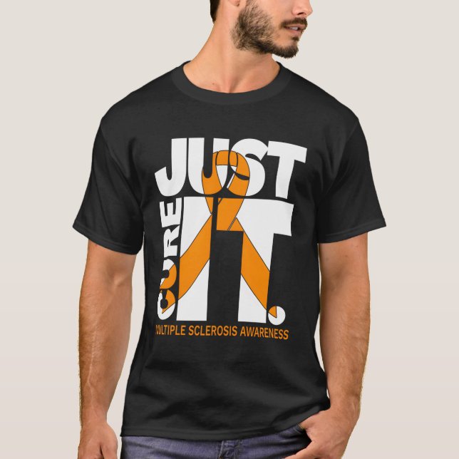 Camiseta Apenas Curta a Faixa da Esclerose Múltipla (Frente)