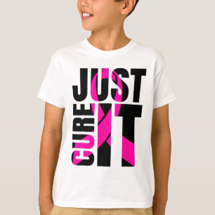 Camiseta Apenas Curta A Fita De Sensibilização Do Cancer Da