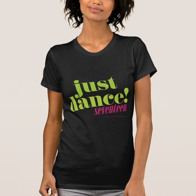 Camiseta Apenas dança - verde (Frente)