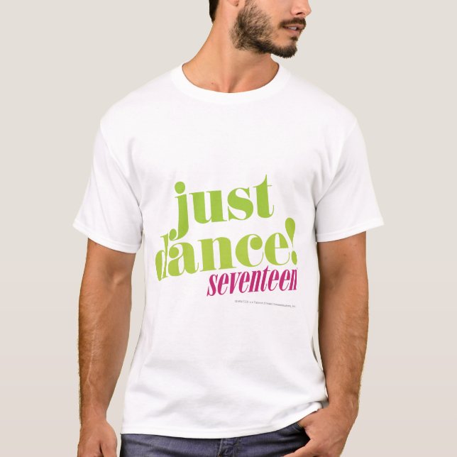 Camiseta Apenas dança - verde (Frente)