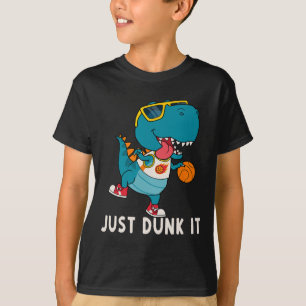 Camiseta Apenas Dane-se Dinossaur Bysketbyll League Slam D