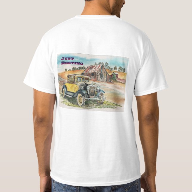 Camiseta Apenas Descansando (Verso)