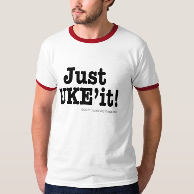 Camiseta Apenas desenhista T de UKE'it (Frente)