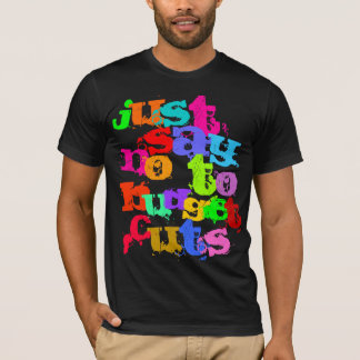 Camiseta apenas diga não aos cortes no orçamento