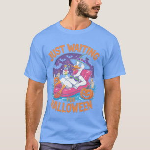 Camiseta Apenas Esperando Pelo Ganso De Halloween De Verão