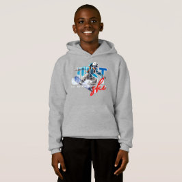 Camiseta Apenas esqui | Crianças