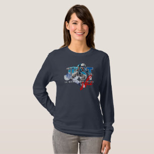 Camiseta Apenas Esqui   Manga Longa Feminina