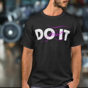 Camiseta Apenas Faça Exercícios Masculinos
