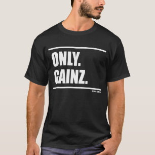 Camiseta Apenas Gainz ganha ganhos de construção de bases M