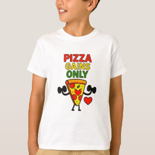 Camiseta Apenas Ganhos De Pizza - Pizza De Malhação Engraça