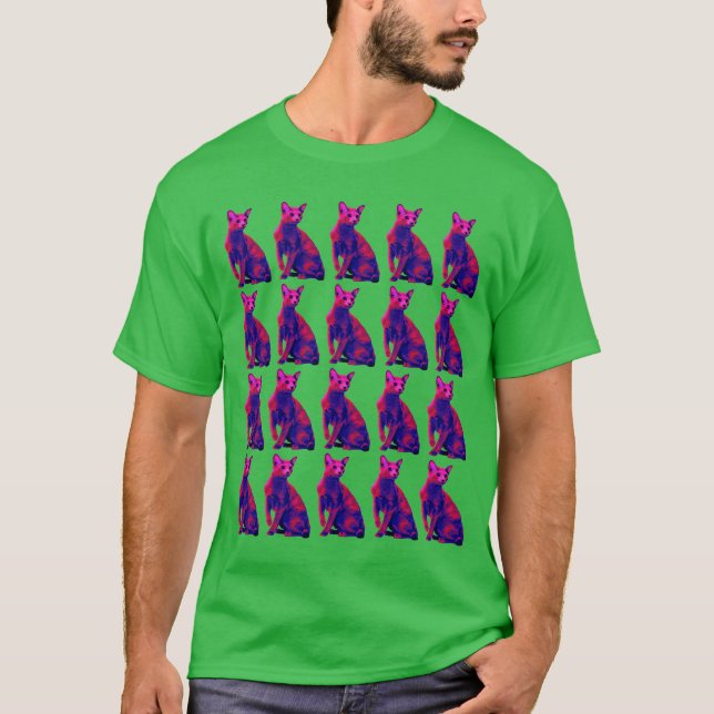 Camiseta apenas gatos (Frente)