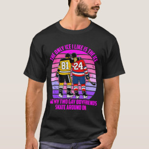 Camiseta Apenas gelo como é o gelo que dois namorados gays