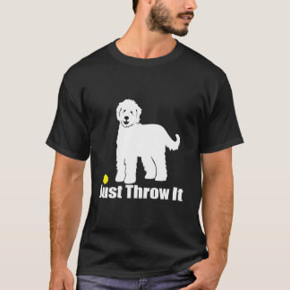 Camiseta Apenas Jogue Isso Nicker Goldendoodle Labradoodle