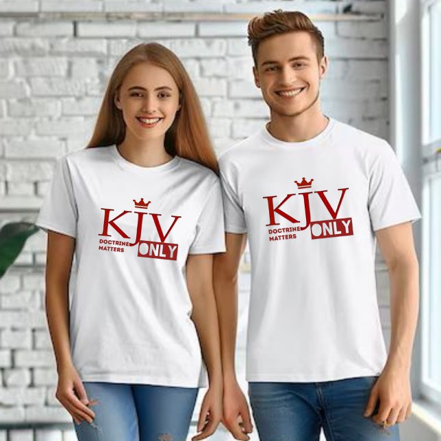 Camiseta Apenas KJV - Doutrina Importa (Criador carregado)