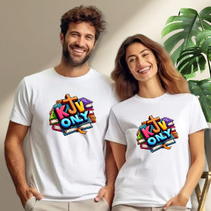 Camiseta Apenas KJV - Unisex entre Bíblias