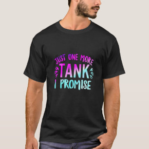 Camiseta Apenas Mais Promessa de Aquário de Tanque de Recif