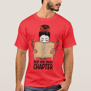 Camiseta apenas mais um capítulo de livros lendo literatura
