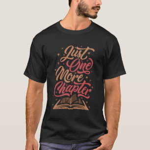 Camiseta Apenas Mais Um Capítulo Literário Para Os Leitores