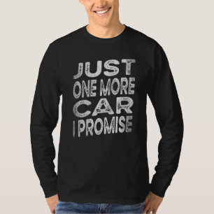 Camiseta Apenas Mais Um carro vintage De Retrô De Corrida E