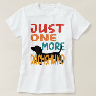 Camiseta Apenas Mais Um Dachshund