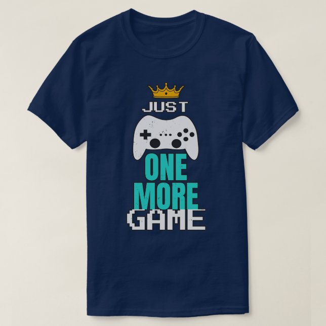 Camiseta Apenas Mais Um Jogo Console Divertido (Frente do Design)