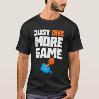 Camiseta Apenas Mais Um Jogo Jogador de Pickleball Engraçad