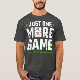 Camiseta Apenas Mais Um Jogo Mahjong Define Mah Jongg