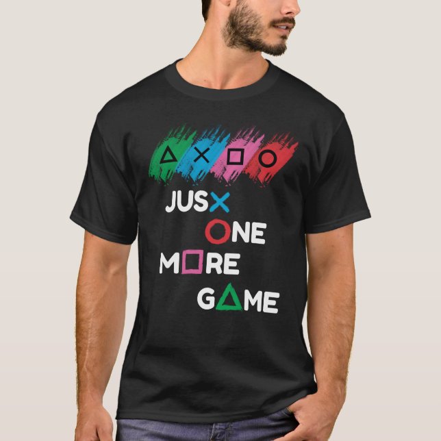 Camiseta Apenas Mais Um Jogo Preto (Frente)