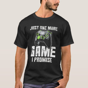 Camiseta Apenas Mais Um Jogo Que Prometo Gamer Video Gamer 