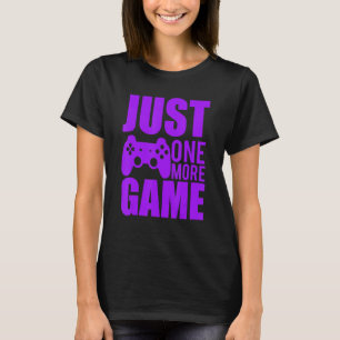 Camiseta Apenas Mais Um Jogo Roxo Video Game Gamer