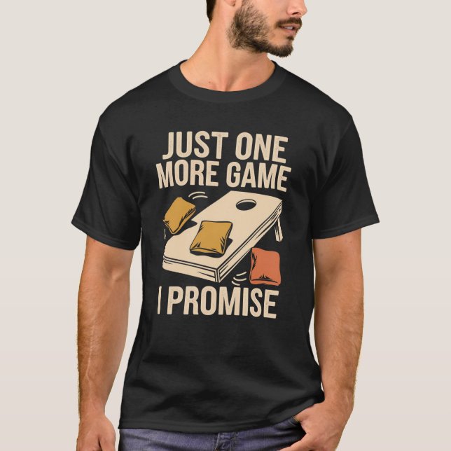 Camiseta Apenas Mais Um Jogo - Vício Cornhole (Frente)