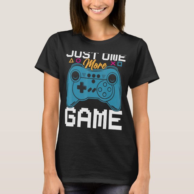 Camiseta Apenas Mais Um Ki De Controladores De Jogos De Jog (Frente)