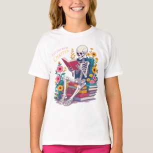 Camiseta Apenas Mais Um Leitor De Livros De Leitura De Esqu